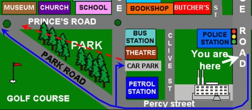 Asking for directions Ready for English 1 - Unit 6