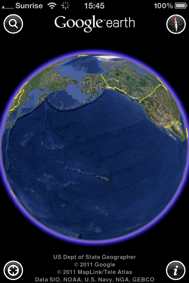 Google earth удалить метки